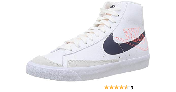 Nike Men's Blazer Mid 77 Basketball Shoe, White Midnight Navy Sail Summit  White, 10.5 US : Amazon.com.au: Clothing, Shoes \u0026 Accessories