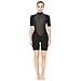 FLEXEL Shorty Wetsuit Women 3mm, Wet Suits for Mens in cold water, Neoprene Scuba Diving Suit for Surfing Swimming Snorkeling