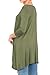 Love In Women's 3/4 Sleeve Round Neck Relaxed Drape Tunic T Shirt Top S~3XL