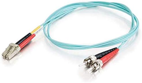 C2G 5m Fibre/Fiber Optic Cable for 10Gb Base-SR and 10GBase-LRM LC/ST 10Gb LSZH Duplex Multimode 50/125 Fibre - Image 3