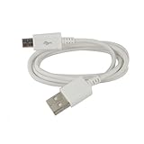 High Quality micro 1m USB CHARGER CABLE FOR SAMSUNG GLALXY NOTE 2 S3 S4 White US