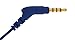 Symphonized Kids Volume Limited Premium Wood in-Ear Noise-isolating Headphones, Earbuds, Earphones with Mic (Bubble Blue)
