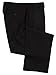 Ralph Lauren Men's Flat Front Solid Navy Blue Wool Dress Pants