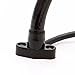 Danray Products LLC LMP-18D 18-Inch Snake-Arm Lamp with 6-Foot Cord, Gloss Black
