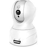 Bosma AccessCam Professional 1080P HD Wireless IP Camera, Pan/Tilt/Zoom, Motion Detection with Night Vision Indoor Security Surveillance WiFi Camera, Baby Monitor, Pet Monitor