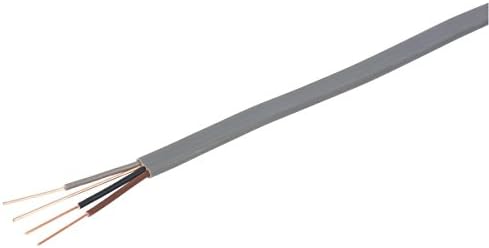 Prysmian 6243YH 3-Core & Earth Cable 1mm2 x 10m White