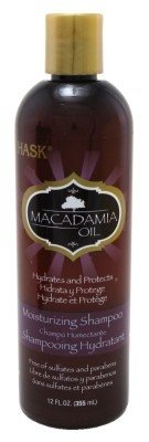 Hask Macadamia Oil Moisturizing Hair Care Shampoo, 12 Fluid Ounce - 6 per case.