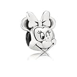 Pandora Sterling Silver 925 Disney Minnie Portrait Charm 791587
