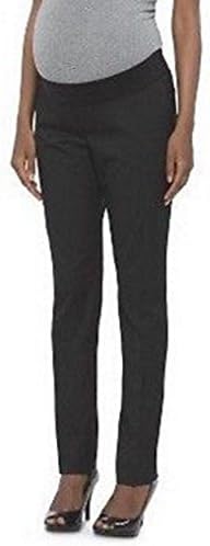 Liz Lange Maternity Black Under the Belly Straight Leg Pants (Medium)