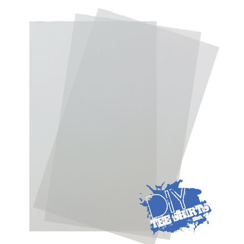 Waterproof Transparencies (Yudu Compatible) 100 Pack for Yudu and Screen Printing 8.5