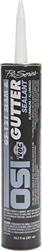 UPC 028756968085, HENKEL CONSUMER ADHESIVES 1797596 Osi GS121 Aluminum Gutter and Seam Sealant, 10 oz