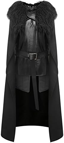 DESTTY Cosplay Costume Full Set Halloween Party Outfit Cloak Cape for Men and Child XXS