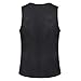 Wonderience Men Waist Trainer Vest Hot Neoprene Sauna Suit Corset Body Shaper Zipper Tank Top Workout Shirt(Gray, Small)
