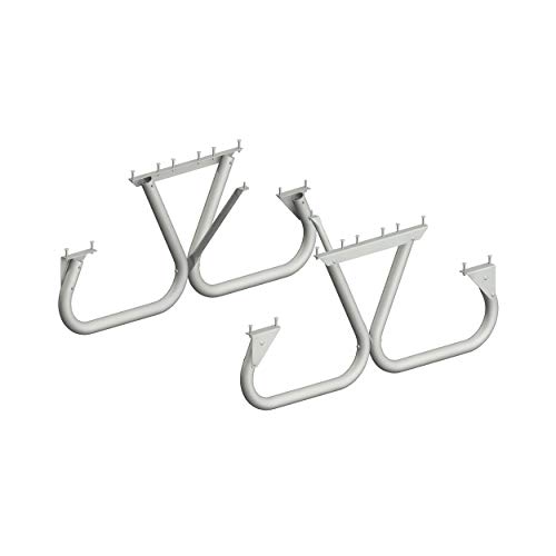 Pilot Rock 6 Foot Outdoor Heavy Duty Galvanized Steel Metal Non Tip and