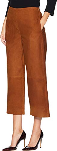 Vince Women's Suede Culottes, Auburn, 2