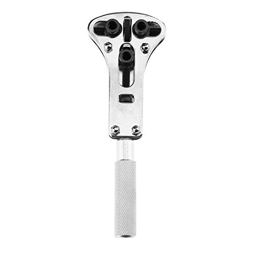 UTP Watch Repair Tool Kit Watchmaker Back Case Opener Wrench Cover Remover Adjustable Watch Back Case Wrench Opener Repair Screw