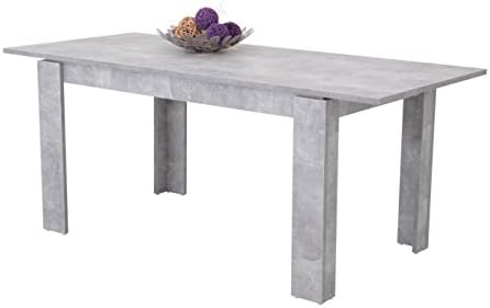 Esstisch Alexa 140 180 X 80 X 76 Cm Holzwerkstoff Dekor Betonoptik Ausziehbar Mit Synchronauszug Mobel Esszimmer Ayurvedanetworkbhu Com