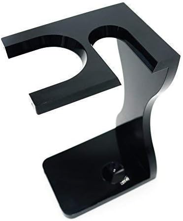 Black Acrylic Shaving Stand by JDK