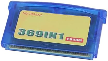 Amazon.com: 369 In 1 Game Cartridge Card Retro Video Game Card For