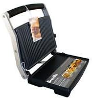 New Breville BSG520XL Panini Duo Nonstick Press 2 Sandwich Maker Stainless Steel