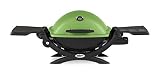 Weber Q-1200 Green LP Gas Grill, 51070001