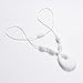 Consider It Maid Silicone Teething Necklace for Mom to Wear - FREE E-BOOK - BPA FREE and FDA Approved - Baby Love (White)