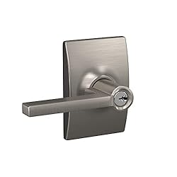 Schlage F51A LAT 619 CEN Latitude Door Lever with
