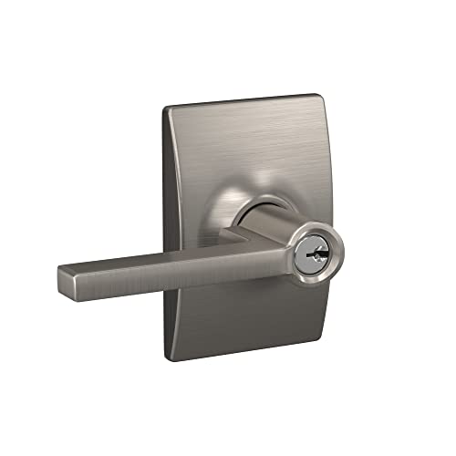 Schlage F51A LAT 619 CEN Latitude Door Lever with