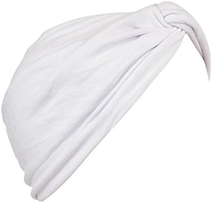 Landana Headscarves Classic Flat Turban with Twist/Knot Front