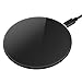 Wireless Charger, Ultra-Slim Wireless Charging Pad For iPhone 8 / 8 Plus, iPhone X, Galaxy Note 5, S7/S7 Edge/S6/S6 Edge/S6 , Nexus 7/6/5/4,LG Optimus Vu2 LG G3 and More Qi Enabled Device(black)