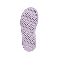 adidas Grand Court 2.0 Elastic Lace Sneaker, Chalk
