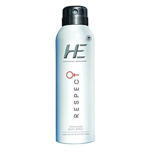 He Advanced Grooming Respect Perfumed Body Spray, 150ml