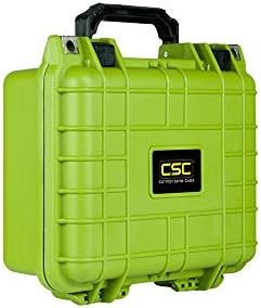 Common Sense Cases 5001 Single Pistol Hard Case with DIY Foam - Weather Resistant - Internal Dimensions: 9" x 7" x 4"