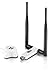 Netis Wireless N 300Mbps Long-Range USB Adapter with Two 5dBi Antennas and USB 2.0 Cradle (WF-2116), 300 Mbps High Gain