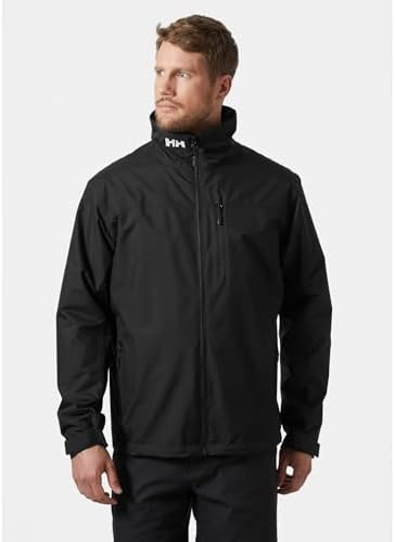 Hombres Chaqueta de capa intermedia Crew 2, Negro, M