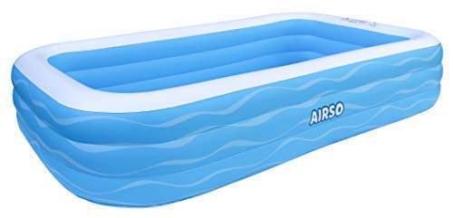 Inflatable Swimming Pool Family Full-Sized Inflatable Pools 118" x 72" x 22" Thickened Family Lounge Pool for Kids & Adults Oversized Kiddie Pool Outdoor Blow Up Pool for Backyard, Garden - Image 2