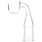 1236 SCIENCE LAB EQUIPMENT - 14MM CUP QUARTZ FEMALE CLEAR
