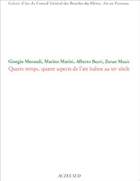 Giorgio Morandi, Marino Marini, Alberto Burri, Zoran Music