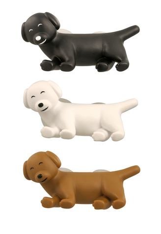 Cute Dog Toothbrush/Pencil Holder with Suction Cup ~ Fun Toothbrush Holder (Color may vary)