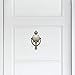 Baldwin Estate 0116.150 Imperial Knocker in Satin Nickel, 8.5