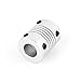 uxcell 2 Pcs Motor Shaft Dia 8mm to 10mm Joint Helical Beam Coupler Coupling D19L25