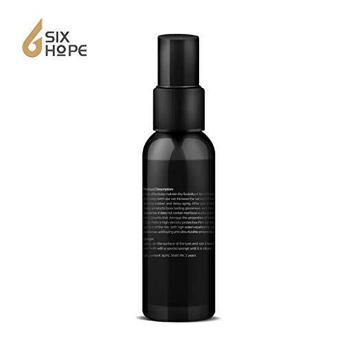 Tuu 50ML Car Interior Leather Plastic Care Maintenance Refurbished Agent (Black)