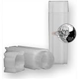 Square Nickel Coin Tube(Qty=5 Tubes)