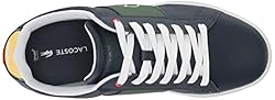 Lacoste Men's Carnaby Legacy Sneaker, NVY/GRN, 11.5