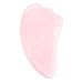 CCbeauty Gua Sha Scraping Massage Tools Natural Stone Facial Rose Quartz Stone Jade Guasha Board for SPA Body Skin Neck Relax