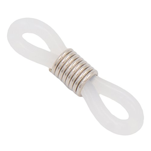 image for 12 Pcs Black and Clear Anti-Slip Rubber Ends Retainer Connector Holder