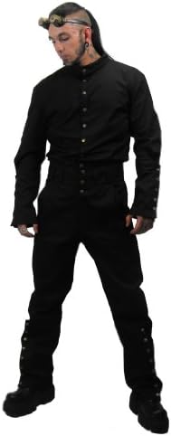 Necessary Evil Chronus Mens Steampunk Trousers - Medium