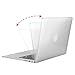 Mosiso Plastic Hard Case with Keyboard Cover with Screen Protector for MacBook Air 13 Inch (Models: A1369 and A1466), Silver