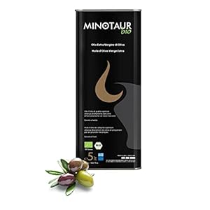 Minotaur of Crete | BIO Extra virgin premium olijfolie van Kreta | Koud geëxtraheerd | 5 liter bus (5L)