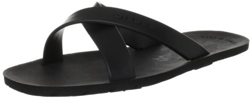 Diesel Men's Plaja Wash Flip Flop,Black,9 M US